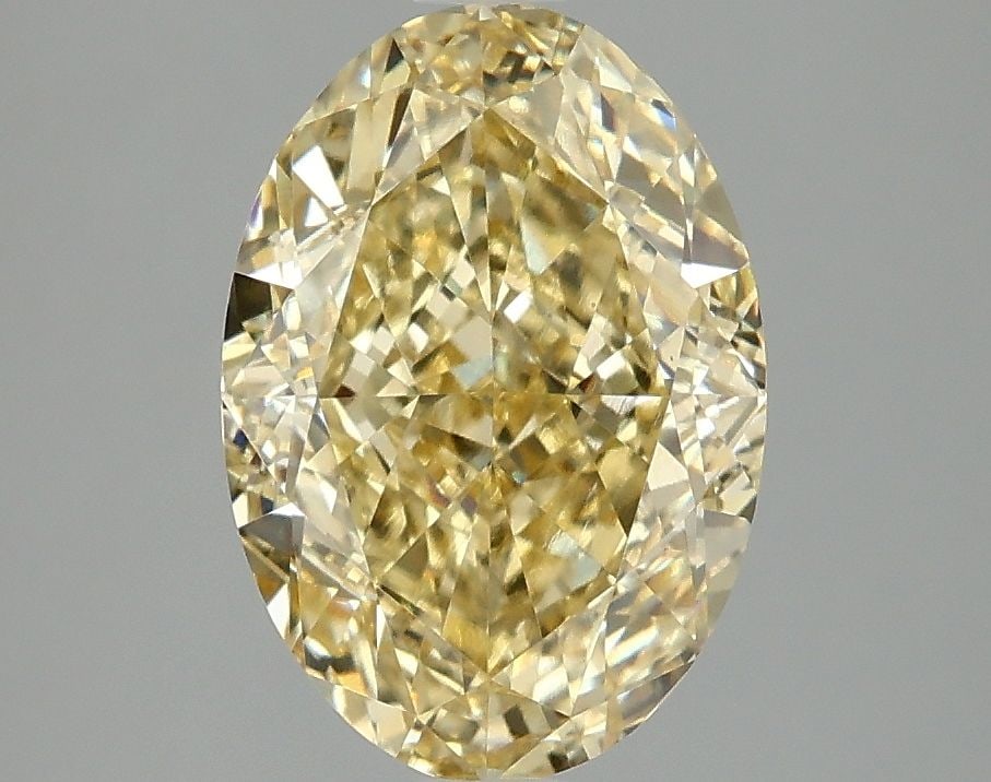 Loose Diamond - OVAL 3.08ct Fancy Intense Yellow VS1: Loose Diamond - OVAL 3.08ct Fancy Intense Yellow VS1 Source: This is a real non-mined Diamond that has been grown in a lab Shape: OVAL Carats: 3.08 Color: Fancy Intense Yellow Certification: IGI Video