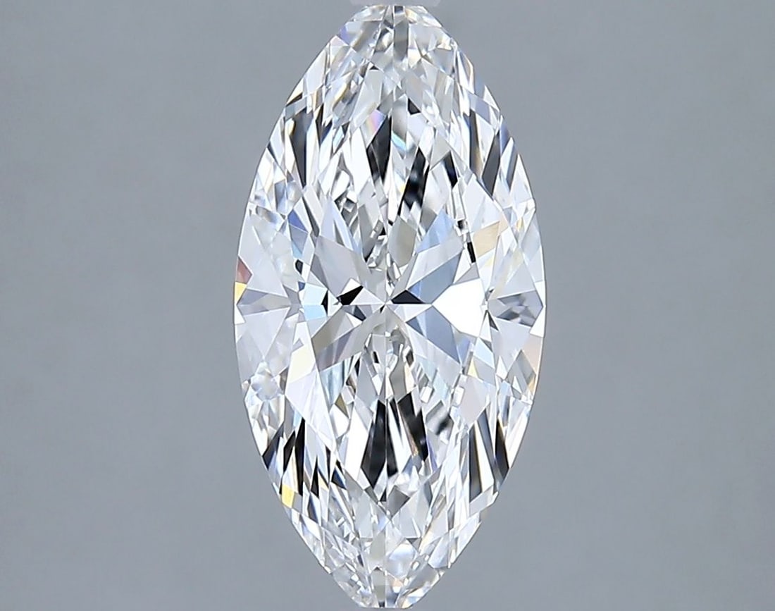 Loose Diamond - MARQUISE 2.04ct D IF: Loose Diamond - MARQUISE 2.04ct D IF Source: This is a real non-mined Diamond that has been grown in a lab Shape: MARQUISE Carats: 2.04 Color: D Clarity: IF Certification: IGI The Diamond Depot Guaran