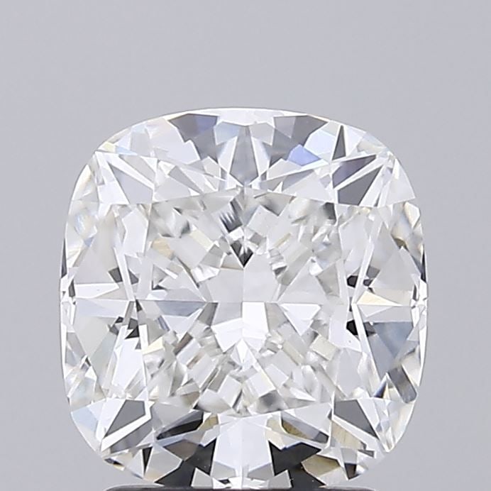 Loose Diamond - CUSHION MODIFIED 2.08ct E VVS2: Loose Diamond - CUSHION MODIFIED 2.08ct E VVS2 Source: This is a real non-mined Diamond that has been grown in a lab Shape: CUSHION MODIFIED Carats: 2.08 Color: E Clarity: VVS2 Certification: IGI Vide