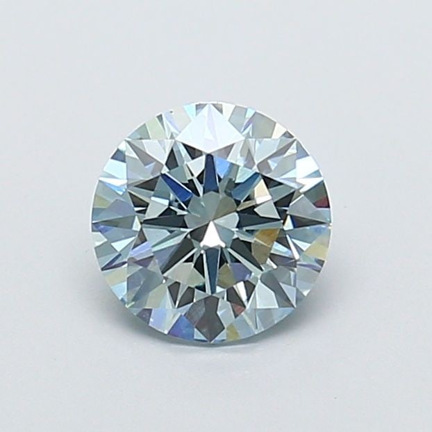 Ideal Loose Diamond - ROUND 1.09ct Fancy Blue VS1: Ideal Loose Diamond - ROUND 1.09ct Fancy Blue VS1 Source: This is a real non-mined Diamond that has been grown in a lab Shape: ROUND Carats: 1.09 Color: Fancy Blue Certification: IGI Video: