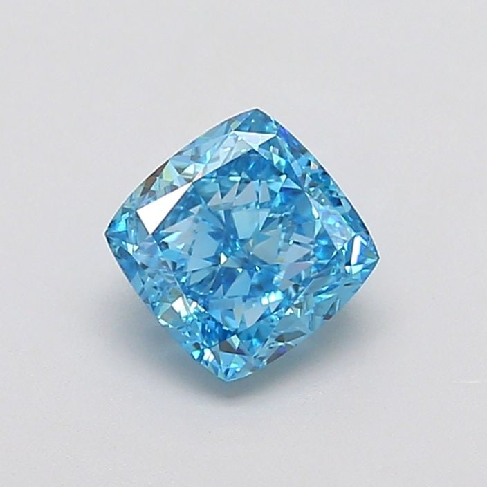 Loose Diamond - CUSHION MODIFIED 1.84ct Fancy Vivid Blue VVS2: Loose Diamond - CUSHION MODIFIED 1.84ct Fancy Vivid Blue VVS2 Source: This is a real non-mined Diamond that has been grown in a lab Shape: CUSHION MODIFIED Carats: 1.84 Color: Fancy Vivid Blue Certifi