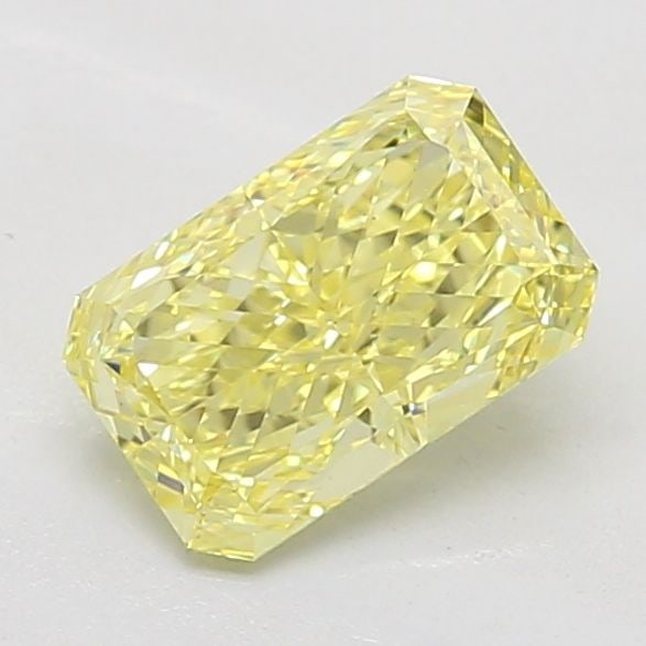 Loose Diamond - RADIANT 1.04ct Fancy Intense Yellow VS1: Loose Diamond - RADIANT 1.04ct Fancy Intense Yellow VS1 Source: This is a real non-mined Diamond that has been grown in a lab Shape: RADIANT Carats: 1.04 Color: Fancy Intense Yellow Certification: IGI