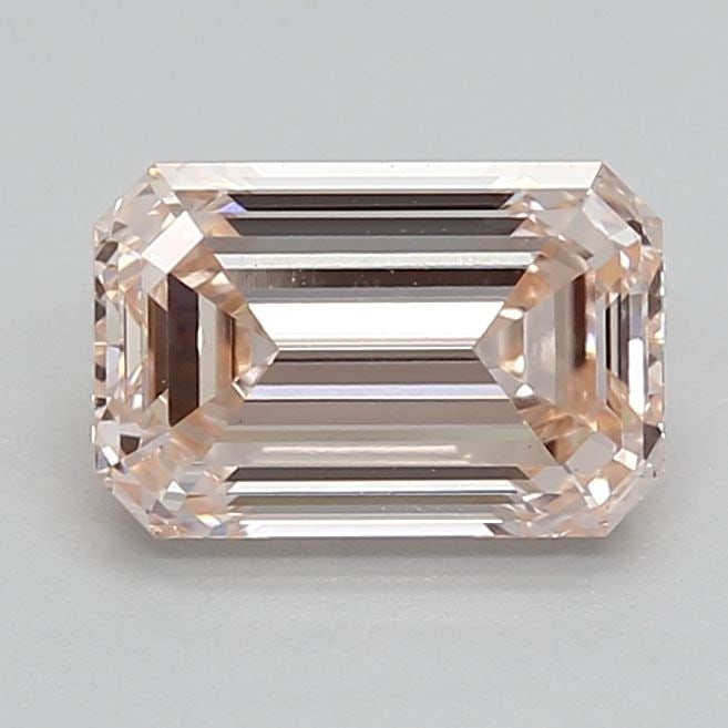 Loose Diamond - EMERALD 1.03ct Fancy Brownish Pink VS1: Loose Diamond - EMERALD 1.03ct Fancy Brownish Pink VS1 Source: This is a real non-mined Diamond that has been grown in a lab Shape: EMERALD Carats: 1.03 Color: Fancy Brownish Pink Certification: IGI V