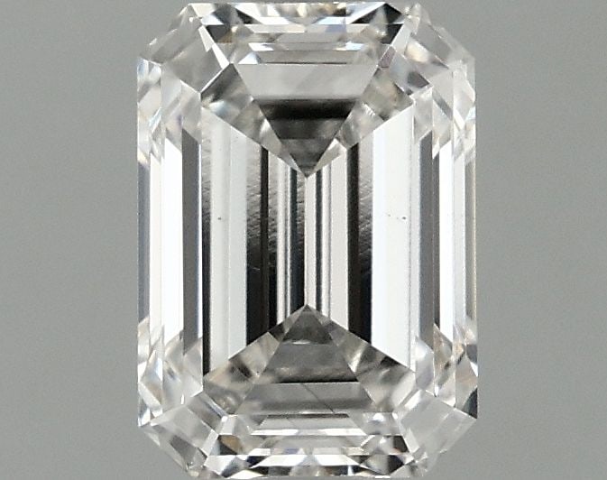 Loose Diamond - EMERALD 1.06ct F VS1: Loose Diamond - EMERALD 1.06ct F VS1 Source: This is a real non-mined Diamond that has been grown in a lab Shape: EMERALD Carats: 1.06 Color: F Clarity: VS1 Certification: IGI Video: