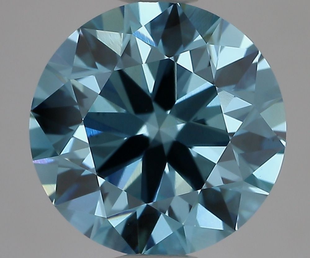 Ideal Loose Diamond - ROUND 3.01ct Fancy Vivid Blue VS1: Ideal Loose Diamond - ROUND 3.01ct Fancy Vivid Blue VS1 Source: This is a real non-mined Diamond that has been grown in a lab Shape: ROUND Carats: 3.01 Color: Fancy Vivid Blue Certification: IGI
