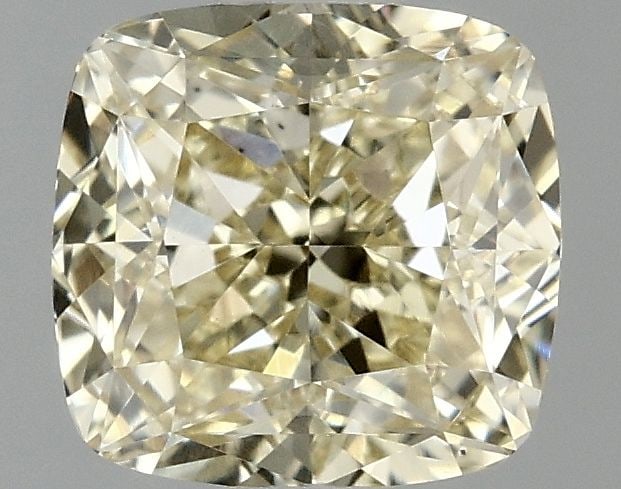 Loose Diamond - CUSHION MODIFIED 1.05ct Fancy Yellow VS1: Loose Diamond - CUSHION MODIFIED 1.05ct Fancy Yellow VS1 Source: This is a real non-mined Diamond that has been grown in a lab Shape: CUSHION MODIFIED Carats: 1.05 Color: Fancy Yellow Certification: I
