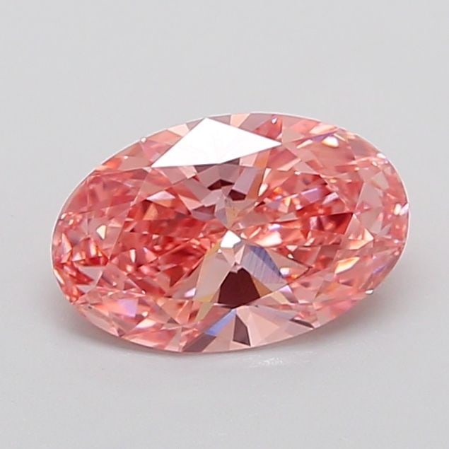 Loose Diamond - OVAL 2.24ct Fancy Vivid Pink VS1: Loose Diamond - OVAL 2.24ct Fancy Vivid Pink VS1 Source: This is a real non-mined Diamond that has been grown in a lab Shape: OVAL Carats: 2.24 Color: Fancy Vivid Pink Certification: IGI The Diamond D