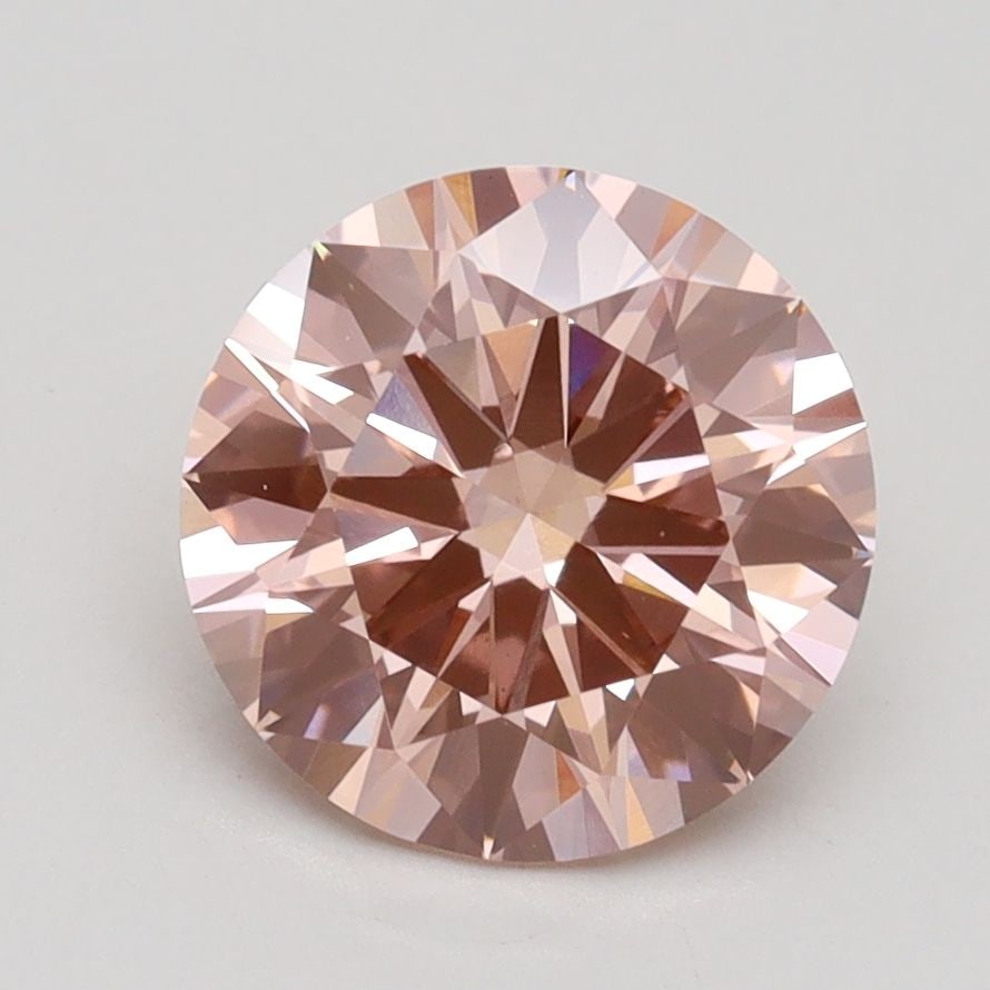 Loose Diamond - ROUND 2.02ct Fancy Intense Pink VS1: Loose Diamond - ROUND 2.02ct Fancy Intense Pink VS1 Source: This is a real non-mined Diamond that has been grown in a lab Shape: ROUND Carats: 2.02 Color: Fancy Intense Pink Certification: IGI Video:
