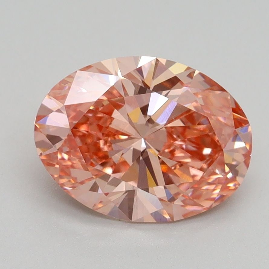 Loose Diamond - OVAL 2.02ct Fancy Intense Pink SI1: Loose Diamond - OVAL 2.02ct Fancy Intense Pink SI1 Source: This is a real non-mined Diamond that has been grown in a lab Shape: OVAL Carats: 2.02 Color: Fancy Intense Pink Certification: IGI Video: