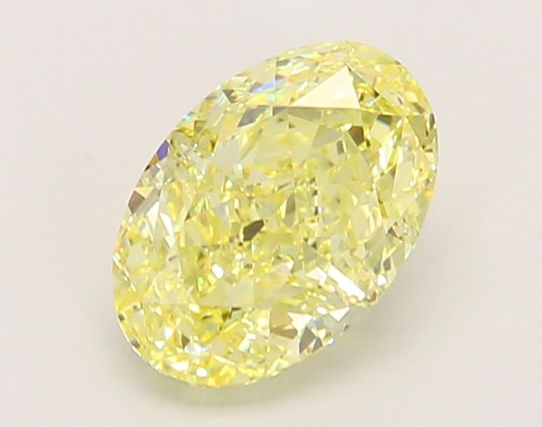 Loose Diamond - OVAL 2.04ct Fancy Intense Yellow VVS2: Loose Diamond - OVAL 2.04ct Fancy Intense Yellow VVS2 Source: This is a real non-mined Diamond that has been grown in a lab Shape: OVAL Carats: 2.04 Color: Fancy Intense Yellow Certification: IGI Vide
