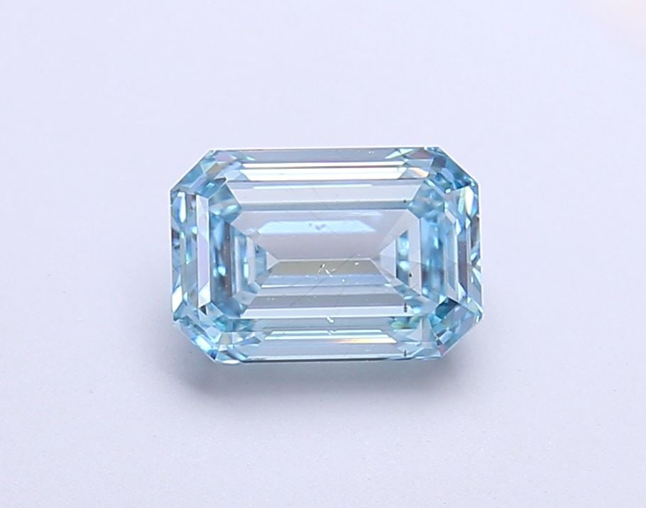 Loose Diamond - EMERALD 1.5ct Fancy Blue VS2: Loose Diamond - EMERALD 1.5ct Fancy Blue VS2 Source: This is a real non-mined Diamond that has been grown in a lab Shape: EMERALD Carats: 1.5 Color: Fancy Blue Certification: NONE Video: Video Link