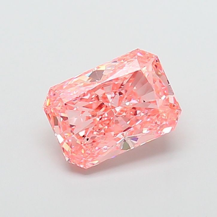 Loose Diamond - RADIANT 3.54ct Fancy Vivid Pink VS2: Loose Diamond - RADIANT 3.54ct Fancy Vivid Pink VS2 Source: This is a real non-mined Diamond that has been grown in a lab Shape: RADIANT Carats: 3.54 Color: Fancy Vivid Pink Certification: IGI Video: