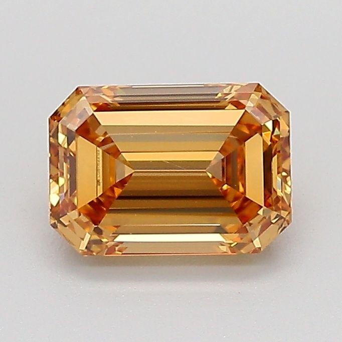 Loose Diamond - EMERALD 1.03ct Fancy Light Yellowish Brown VS1: Loose Diamond - EMERALD 1.03ct Fancy Light Yellowish Brown VS1 Source: This is a real non-mined Diamond that has been grown in a lab Shape: EMERALD Carats: 1.03 Color: Fancy Light Yellowish Brown Cert