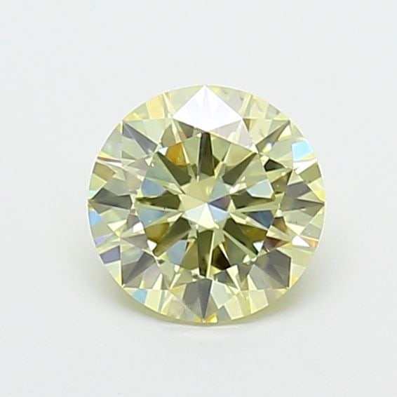 Loose Diamond - ROUND 1.01ct Fancy Light Yellow VS2: Loose Diamond - ROUND 1.01ct Fancy Light Yellow VS2 Source: This is a real non-mined Diamond that has been grown in a lab Shape: ROUND Carats: 1.01 Color: Fancy Light Yellow Certification: IGI Video: