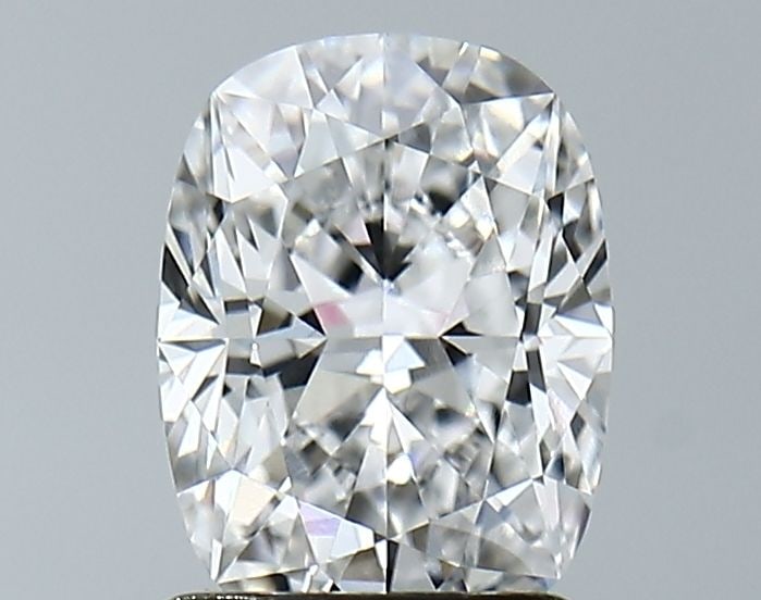 Loose Diamond - CUSHION MODIFIED 1.51ct D VVS2: Loose Diamond - CUSHION MODIFIED 1.51ct D VVS2 Source: This is a real non-mined Diamond that has been grown in a lab Shape: CUSHION MODIFIED Carats: 1.51 Color: D Clarity: VVS2 Certification: IGI Vide