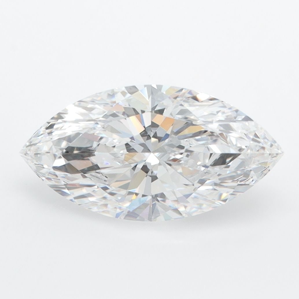 Loose Diamond - MARQUISE 1.91ct D IF: Loose Diamond - MARQUISE 1.91ct D IF Source: This is a real non-mined Diamond that has been grown in a lab Shape: MARQUISE Carats: 1.91 Color: D Clarity: IF Certification: IGI The Diamond Depot Guaran