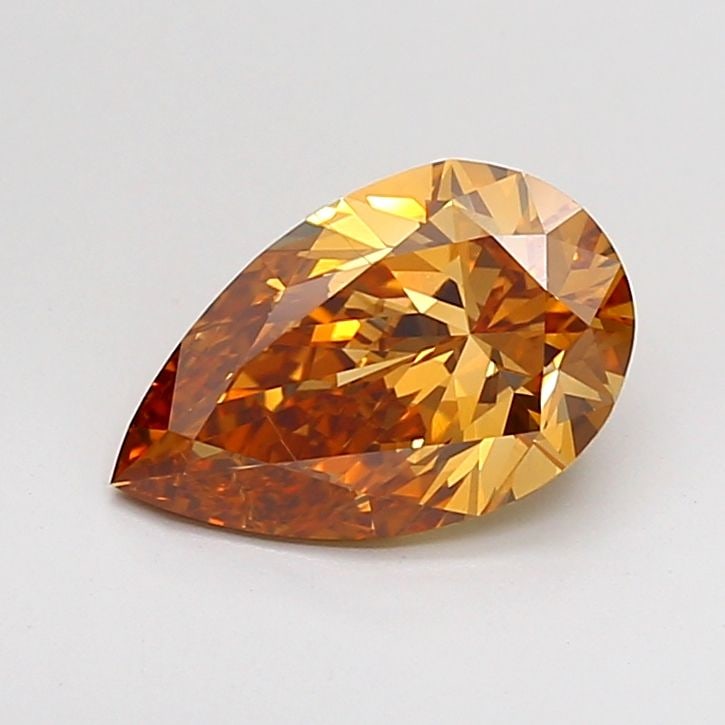 Loose Diamond - PEAR 4.11ct Fancy Light Brown VVS2: Loose Diamond - PEAR 4.11ct Fancy Light Brown VVS2 Source: This is a real non-mined Diamond that has been grown in a lab Shape: PEAR Carats: 4.11 Color: Fancy Light Brown Certification: IGI Video: