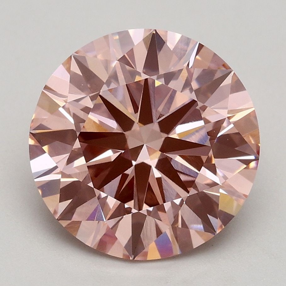 Ideal Loose Diamond - ROUND 2.52ct Fancy Intense Pink VS1: Ideal Loose Diamond - ROUND 2.52ct Fancy Intense Pink VS1 Source: This is a real non-mined Diamond that has been grown in a lab Shape: ROUND Carats: 2.52 Color: Fancy Intense Pink Certification: IGI V