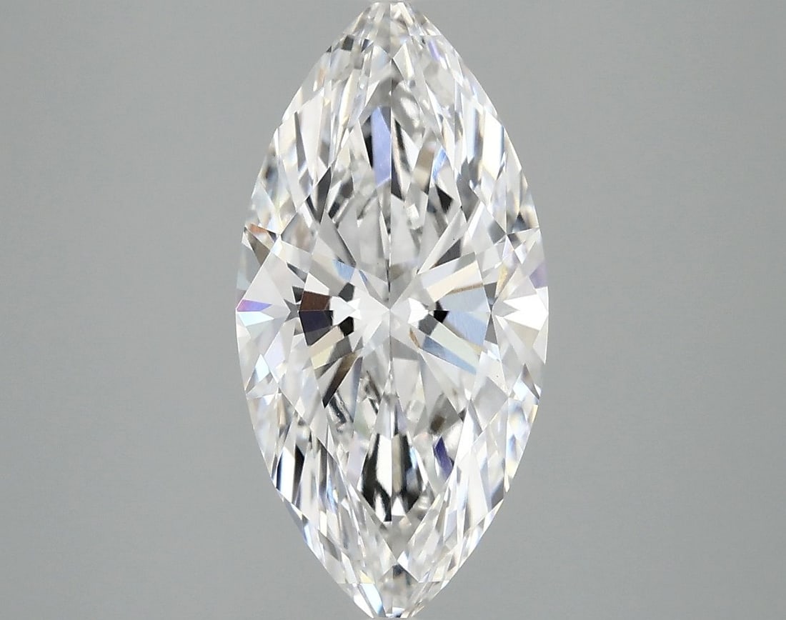 Loose Diamond - MARQUISE 2.84ct E VS1: Loose Diamond - MARQUISE 2.84ct E VS1 Source: This is a real non-mined Diamond that has been grown in a lab Shape: MARQUISE Carats: 2.84 Color: E Clarity: VS1 Certification: IGI Video: