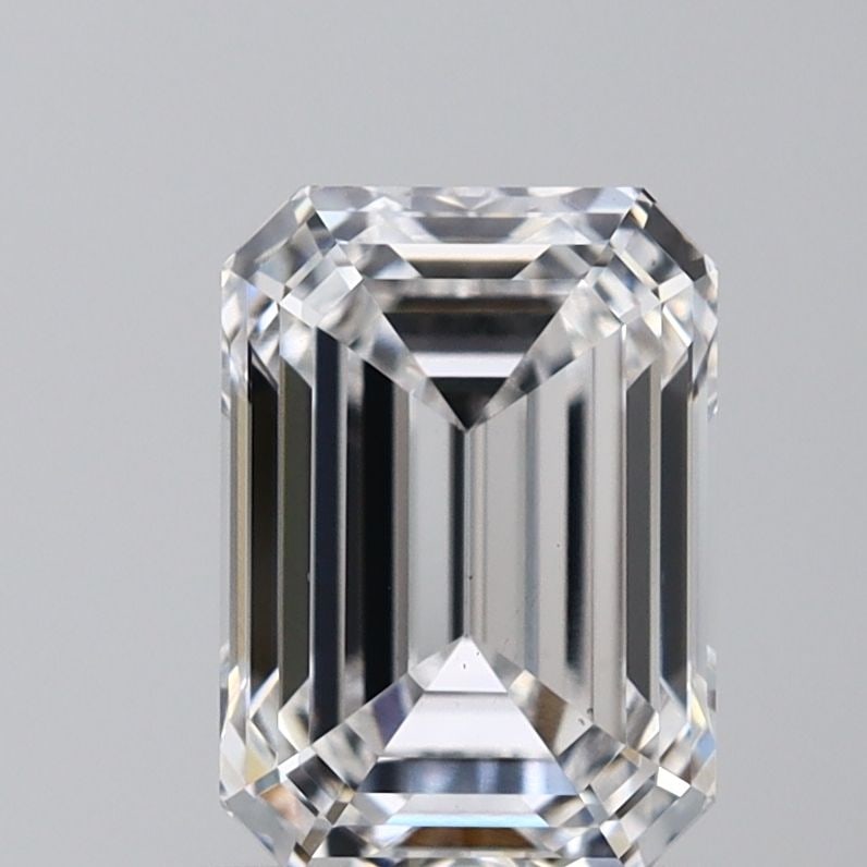 Loose Diamond - EMERALD 1.53ct D VS1: Loose Diamond - EMERALD 1.53ct D VS1 Source: This is a real non-mined Diamond that has been grown in a lab Shape: EMERALD Carats: 1.53 Color: D Clarity: VS1 Certification: IGI Video: