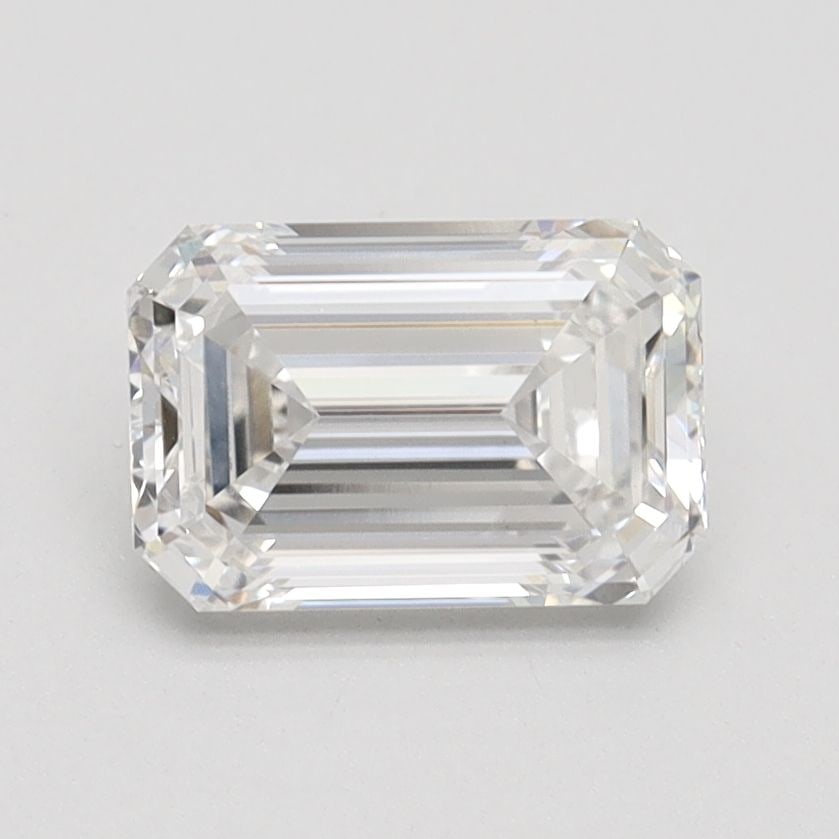 Loose Diamond - EMERALD 1.37ct F VS1: Loose Diamond - EMERALD 1.37ct F VS1 Source: This is a real non-mined Diamond that has been grown in a lab Shape: EMERALD Carats: 1.37 Color: F Clarity: VS1 Certification: IGI Video: