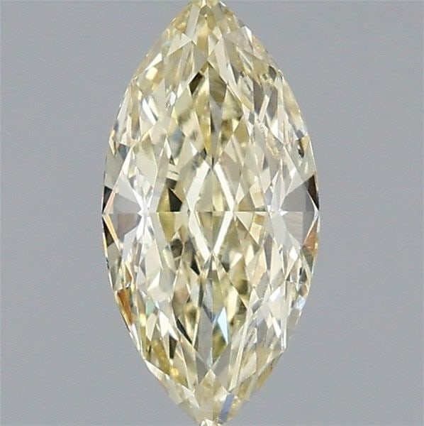 Loose Diamond - MARQUISE 1.02ct Fancy Light Yellow VVS2: Loose Diamond - MARQUISE 1.02ct Fancy Light Yellow VVS2 Source: This is a real non-mined Diamond that has been grown in a lab Shape: MARQUISE Carats: 1.02 Color: Fancy Light Yellow Certification: IGI 