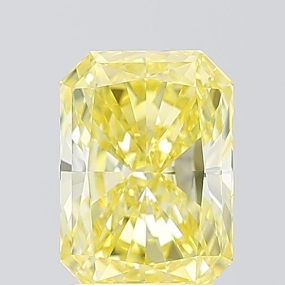 Loose Diamond - RADIANT 1.71ct Fancy Vivid Yellow VVS2: Loose Diamond - RADIANT 1.71ct Fancy Vivid Yellow VVS2 Source: This is a real non-mined Diamond that has been grown in a lab Shape: RADIANT Carats: 1.71 Color: Fancy Vivid Yellow Certification: IGI Vi