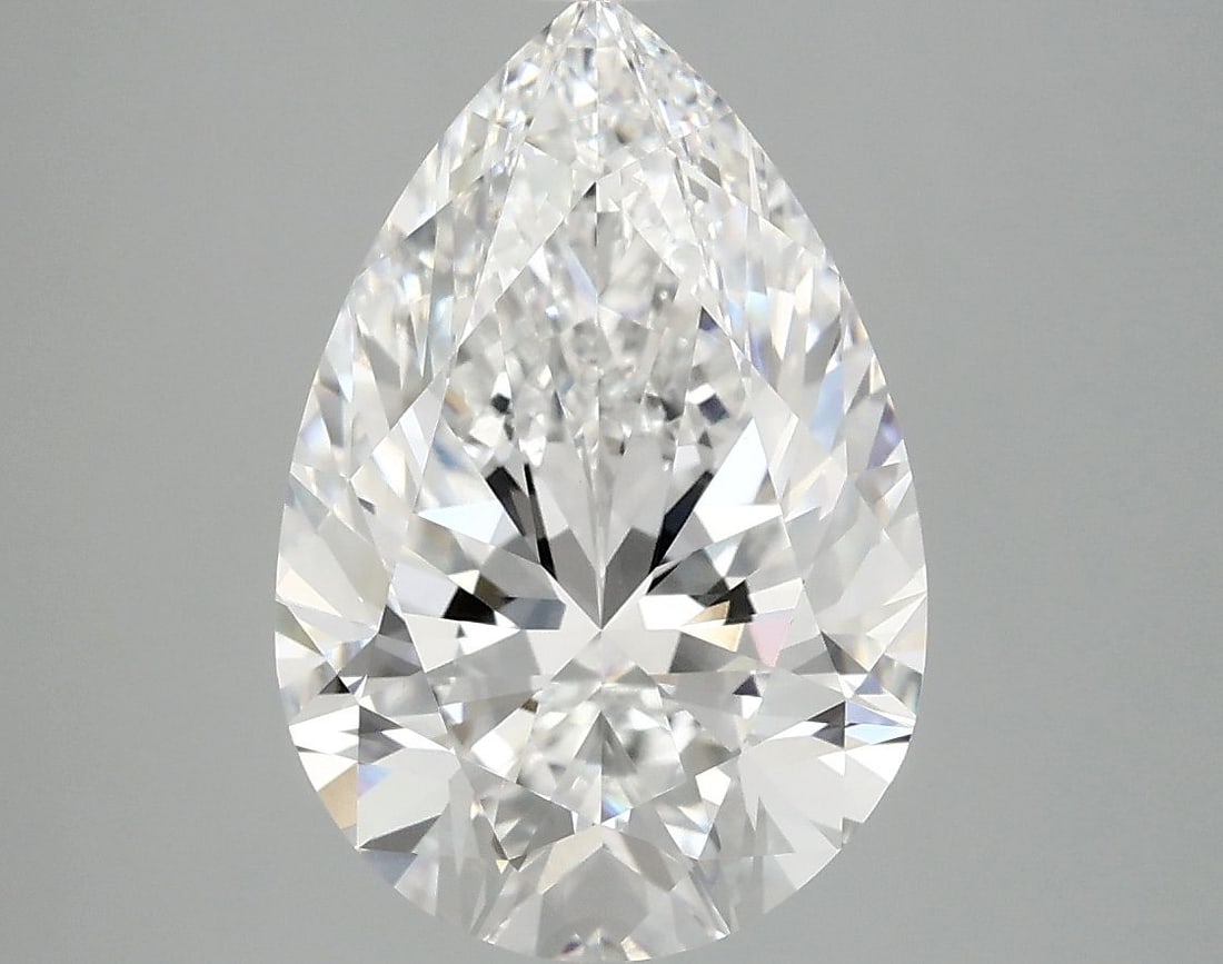 Loose Diamond - PEAR 4.07ct E VVS2: Loose Diamond - PEAR 4.07ct E VVS2 Source: This is a real non-mined Diamond that has been grown in a lab Shape: PEAR Carats: 4.07 Color: E Clarity: VVS2 Certification: IGI Video: