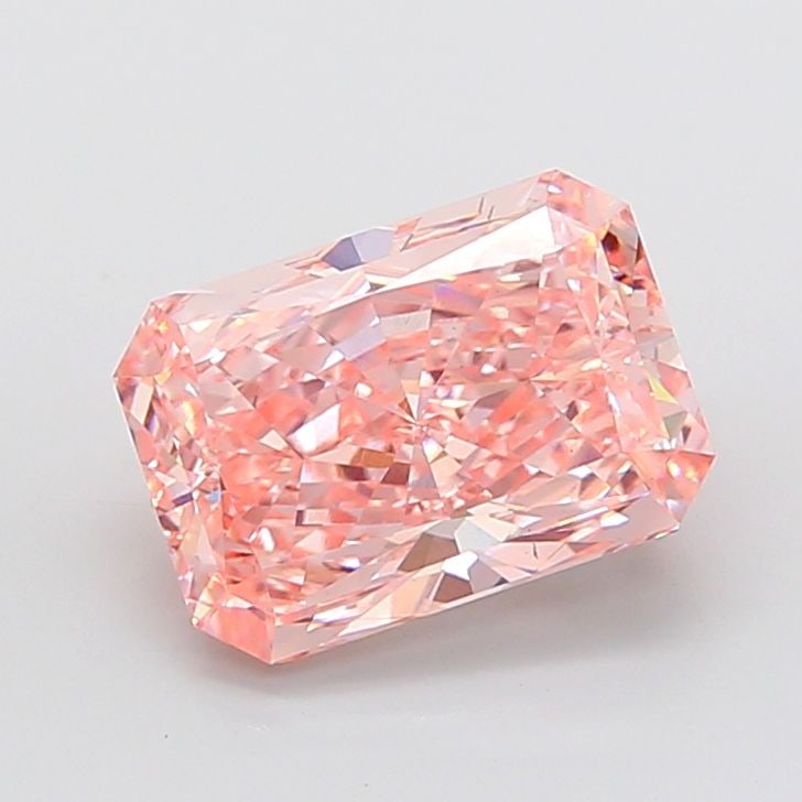 Loose Diamond - RADIANT 6.02ct Fancy Vivid Pink VS1: Loose Diamond - RADIANT 6.02ct Fancy Vivid Pink VS1 Source: This is a real non-mined Diamond that has been grown in a lab Shape: RADIANT Carats: 6.02 Color: Fancy Vivid Pink Certification: IGI Video: