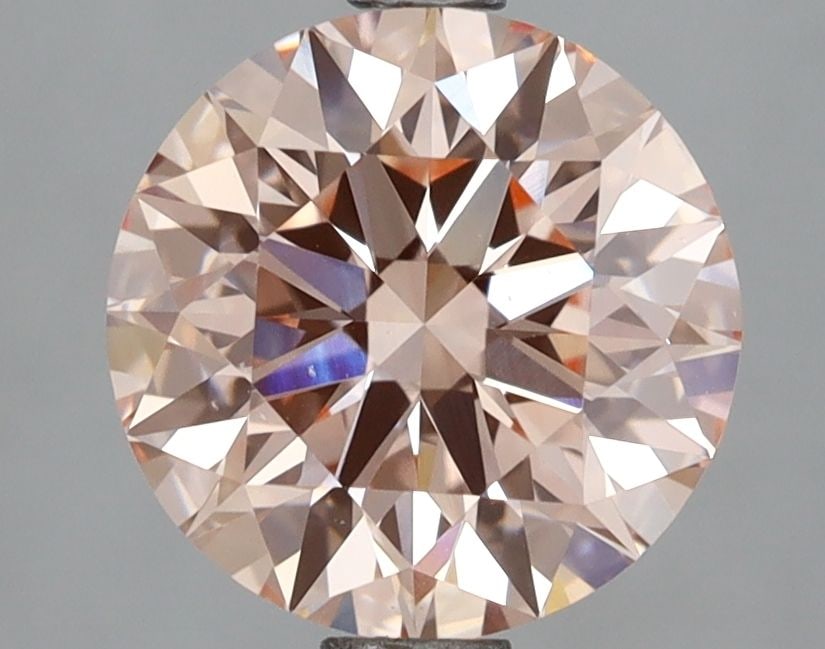 Loose Diamond - ROUND 2.51ct Fancy Intense Pink VS1: Loose Diamond - ROUND 2.51ct Fancy Intense Pink VS1 Source: This is a real non-mined Diamond that has been grown in a lab Shape: ROUND Carats: 2.51 Color: Fancy Intense Pink Certification: IGI Video: