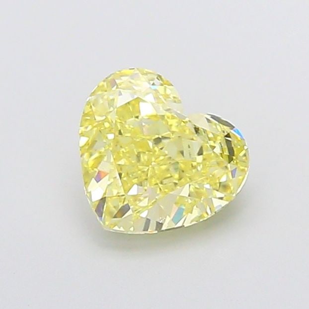 Loose Diamond - HEART 1.61ct Fancy Intense Yellow VVS2: Loose Diamond - HEART 1.61ct Fancy Intense Yellow VVS2 Source: This is a real non-mined Diamond that has been grown in a lab Shape: HEART Carats: 1.61 Color: Fancy Intense Yellow Certification: IGI