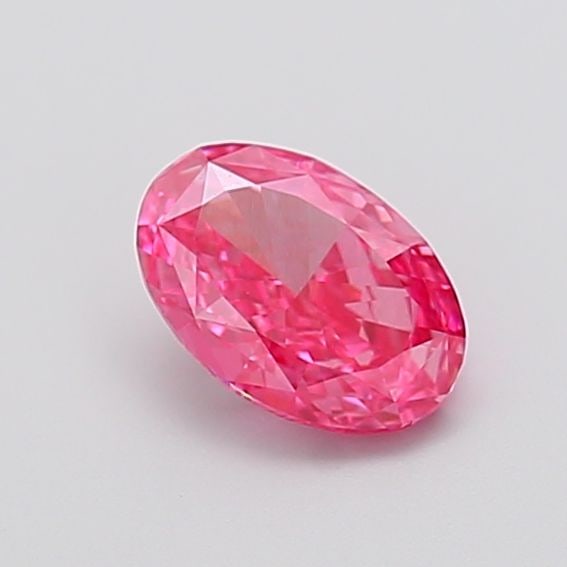 Loose Diamond - OVAL 0.98ct Fancy Vivid Pink VS2: Loose Diamond - OVAL 0.98ct Fancy Vivid Pink VS2 Source: This is a real non-mined Diamond that has been grown in a lab Shape: OVAL Carats: 0.98 Color: Fancy Vivid Pink Certification: NONE Video: