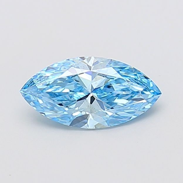 Loose Diamond - MARQUISE 1.02ct Fancy Vivid Blue VS2: Loose Diamond - MARQUISE 1.02ct Fancy Vivid Blue VS2 Source: This is a real non-mined Diamond that has been grown in a lab Shape: MARQUISE Carats: 1.02 Color: Fancy Vivid Blue Certification: IGI Video