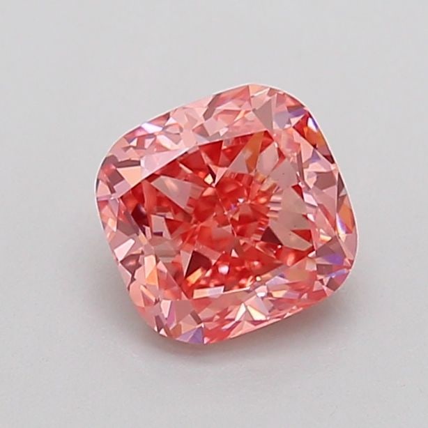 Loose Diamond - CUSHION MODIFIED 0.98ct Fancy Vivid Pink VS1: Loose Diamond - CUSHION MODIFIED 0.98ct Fancy Vivid Pink VS1 Source: This is a real non-mined Diamond that has been grown in a lab Shape: CUSHION MODIFIED Carats: 0.98 Color: Fancy Vivid Pink Certific