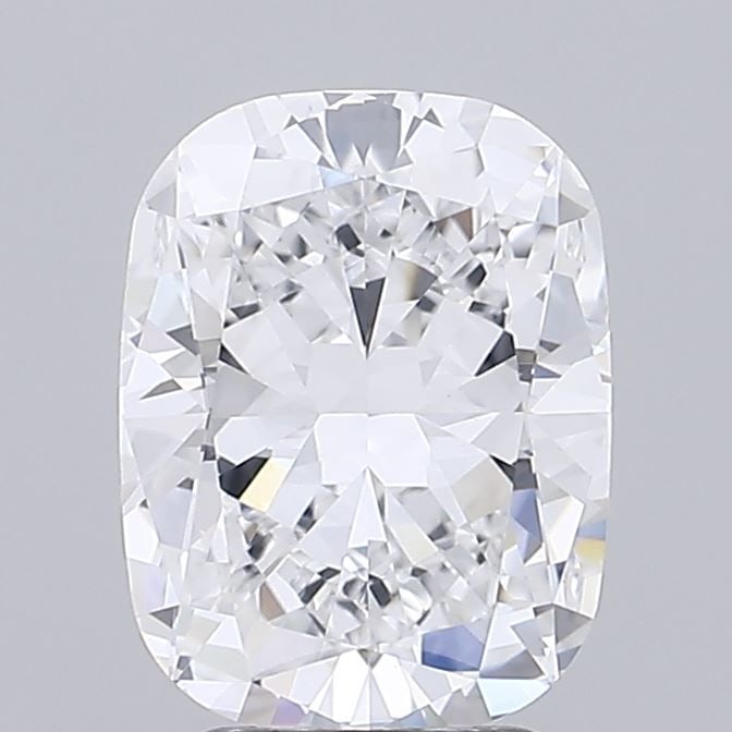 Loose Diamond - CUSHION BRILLIANT 3.07ct D VVS2: Loose Diamond - CUSHION BRILLIANT 3.07ct D VVS2 Source: This is a real non-mined Diamond that has been grown in a lab Shape: CUSHION BRILLIANT Carats: 3.07 Color: D Clarity: VVS2 Certification: IGI Vi