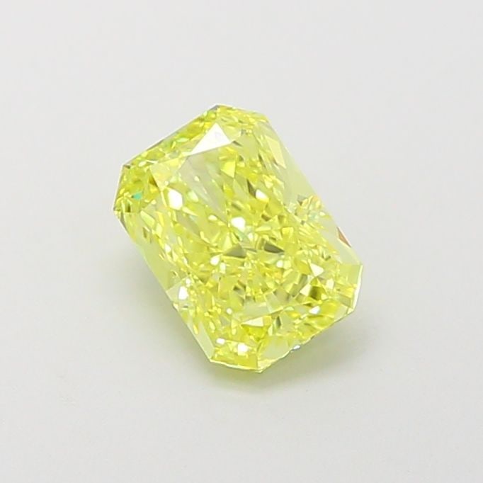 Loose Diamond - RADIANT 1.0ct Fancy Vivid Yellow VS1: Loose Diamond - RADIANT 1.0ct Fancy Vivid Yellow VS1 Source: This is a real non-mined Diamond that has been grown in a lab Shape: RADIANT Carats: 1.0 Color: Fancy Vivid Yellow Certification: IGI Video