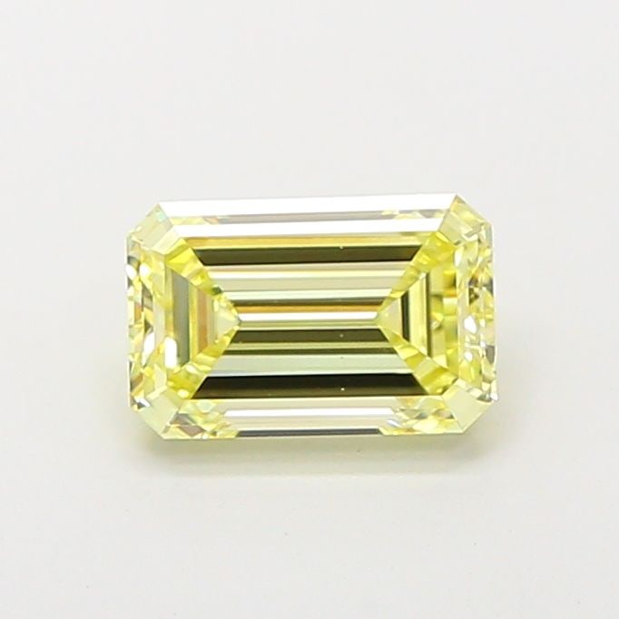 Loose Diamond - EMERALD 1.58ct Fancy Yellow VS1: Loose Diamond - EMERALD 1.58ct Fancy Yellow VS1 Source: This is a real non-mined Diamond that has been grown in a lab Shape: EMERALD Carats: 1.58 Color: Fancy Yellow Certification: IGI Video: