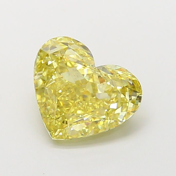 Loose Diamond - HEART 3.04ct Fancy Intense Yellow SI1: Loose Diamond - HEART 3.04ct Fancy Intense Yellow SI1 Source: This is a real non-mined Diamond that has been grown in a lab Shape: HEART Carats: 3.04 Color: Fancy Intense Yellow Certification: IGI Vid