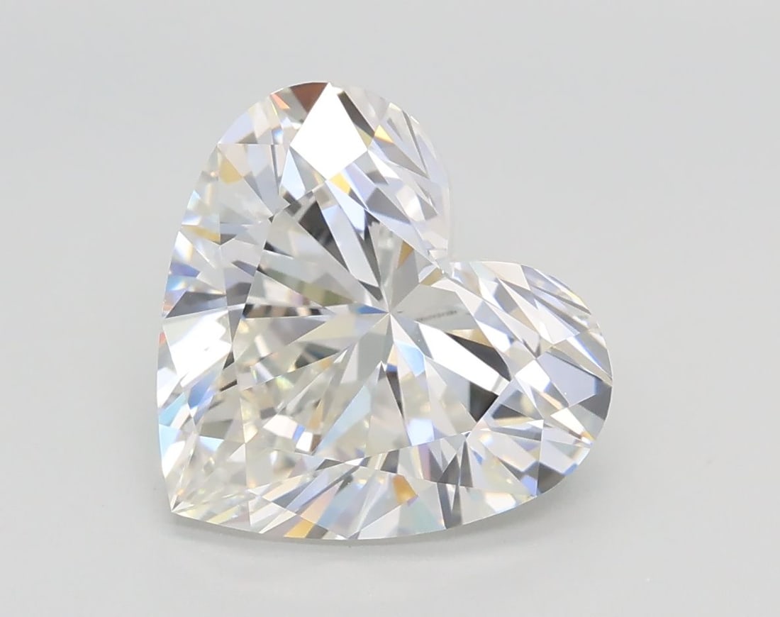 Loose Diamond - HEART 2.82ct F VVS2: Loose Diamond - HEART 2.82ct F VVS2 Source: This is a real non-mined Diamond that has been grown in a lab Shape: HEART Carats: 2.82 Color: F Clarity: VVS2 Certification: IGI Video: