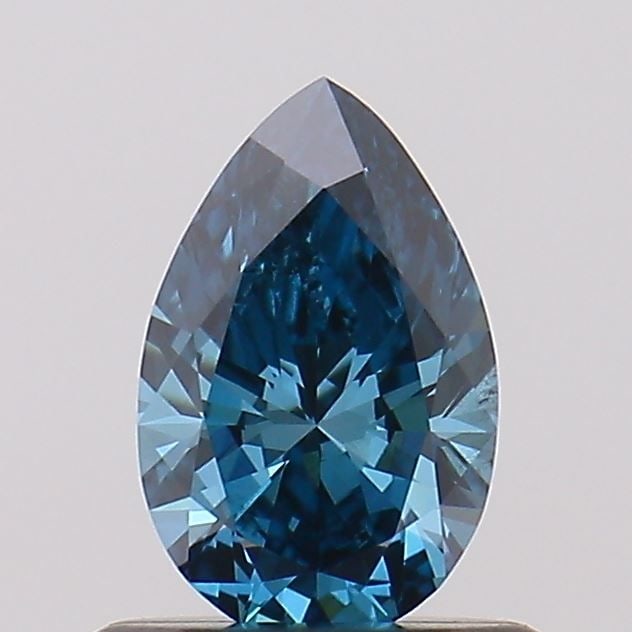 Loose Diamond - PEAR 0.54ct Fancy Vivid Blue VS2: Loose Diamond - PEAR 0.54ct Fancy Vivid Blue VS2 Source: This is a real non-mined Diamond that has been grown in a lab Shape: PEAR Carats: 0.54 Color: Fancy Vivid Blue Certification: NONE Video: