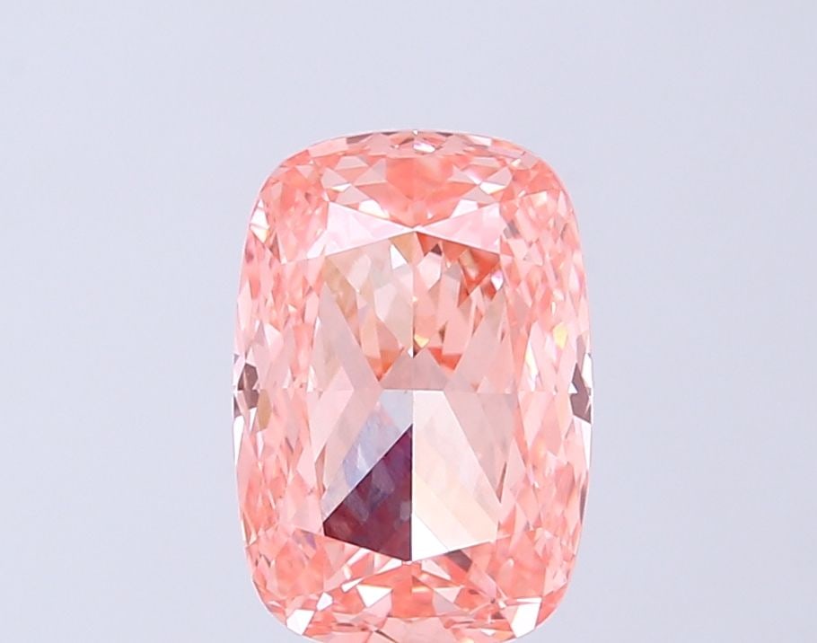 Loose Diamond - CUSHION MODIFIED 3.0ct Fancy Vivid Pink VS1: Loose Diamond - CUSHION MODIFIED 3.0ct Fancy Vivid Pink VS1 Source: This is a real non-mined Diamond that has been grown in a lab Shape: CUSHION MODIFIED Carats: 3.0 Color: Fancy Vivid Pink