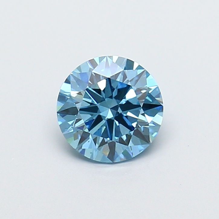 Ideal Loose Diamond - ROUND 1.27ct Fancy Vivid Blue VS2: Ideal Loose Diamond - ROUND 1.27ct Fancy Vivid Blue VS2 Source: This is a real non-mined Diamond that has been grown in a lab Shape: ROUND Carats: 1.27 Color: Fancy Vivid Blue Certification: IGI
