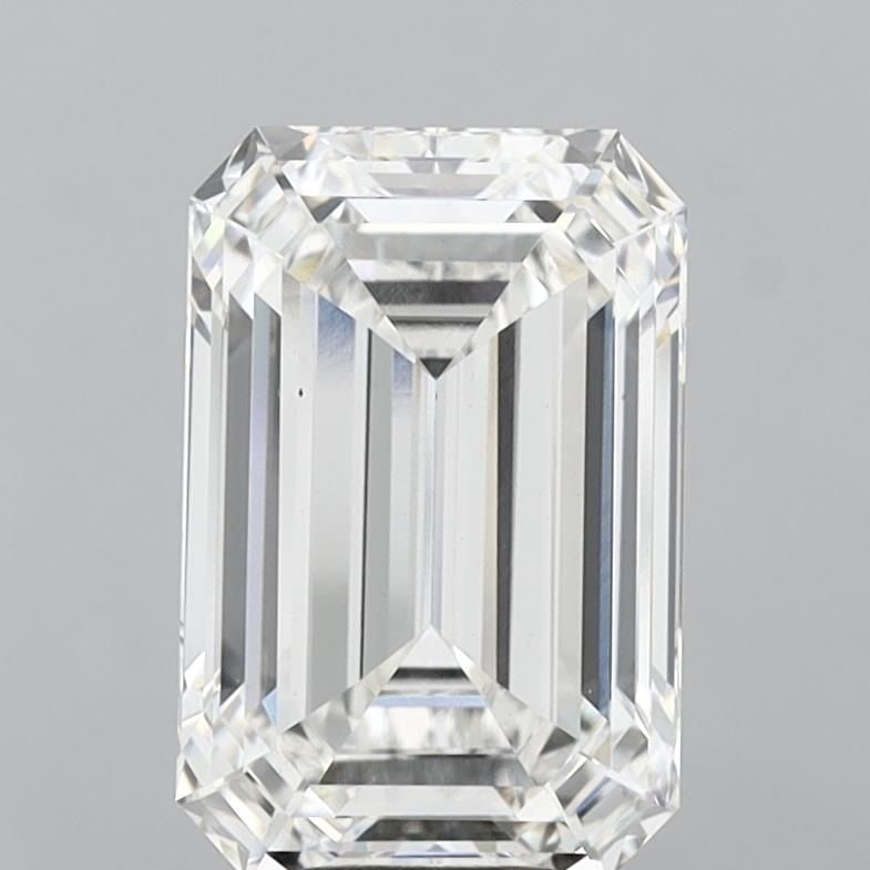 Loose Diamond - EMERALD 8.1ct F VS1: Loose Diamond - EMERALD 8.1ct F VS1 Source: This is a real non-mined Diamond that has been grown in a lab Shape: EMERALD Carats: 8.1 Color: F Clarity: VS1 Certification: IGI Video:
