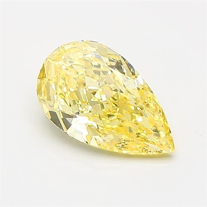 Loose Diamond - PEAR 1.13ct Fancy Intense Yellow VS1: Loose Diamond - PEAR 1.13ct Fancy Intense Yellow VS1 Source: This is a real non-mined Diamond that has been grown in a lab Shape: PEAR Carats: 1.13 Color: Fancy Intense Yellow Certification: IGI Video