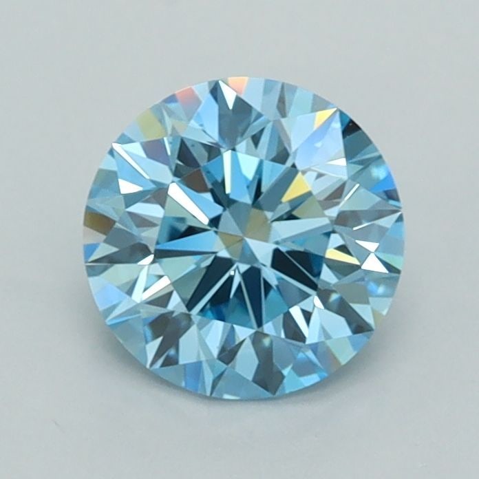 Ideal Loose Diamond - ROUND 1.02ct Fancy Vivid Blue VS1: Ideal Loose Diamond - ROUND 1.02ct Fancy Vivid Blue VS1 Source: This is a real non-mined Diamond that has been grown in a lab Shape: ROUND Carats: 1.02 Color: Fancy Vivid Blue Certification: IGI Video