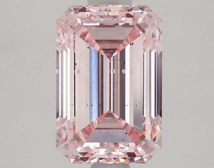 Loose Diamond - EMERALD 2.01ct Fancy Vivid Pink SI1: Loose Diamond - EMERALD 2.01ct Fancy Vivid Pink SI1 Source: This is a real non-mined Diamond that has been grown in a lab Shape: EMERALD Carats: 2.01 Color: Fancy Vivid Pink Certification: NONE Video: