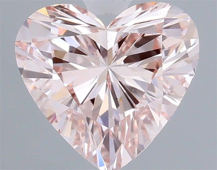 Loose Diamond - HEART 1.07ct Fancy Pink VS1: Loose Diamond - HEART 1.07ct Fancy Pink VS1 Source: This is a real non-mined Diamond that has been grown in a lab Shape: HEART Carats: 1.07 Color: Fancy Pink Certification: IGI Video: Video Link The