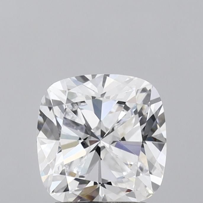 Loose Diamond - CUSHION BRILLIANT 1.52ct D VVS2: Loose Diamond - CUSHION BRILLIANT 1.52ct D VVS2 Source: This is a real non-mined Diamond that has been grown in a lab Shape: CUSHION BRILLIANT Carats: 1.52 Color: D Clarity: VVS2 Certification: IGI Vi