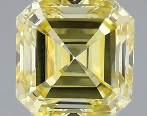 Loose Diamond - ASSCHER 1.02ct Fancy Intense Yellow VVS2: Loose Diamond - ASSCHER 1.02ct Fancy Intense Yellow VVS2 Source: This is a real non-mined Diamond that has been grown in a lab Shape: ASSCHER Carats: 1.02 Color: Fancy Intense Yellow Certification: IG