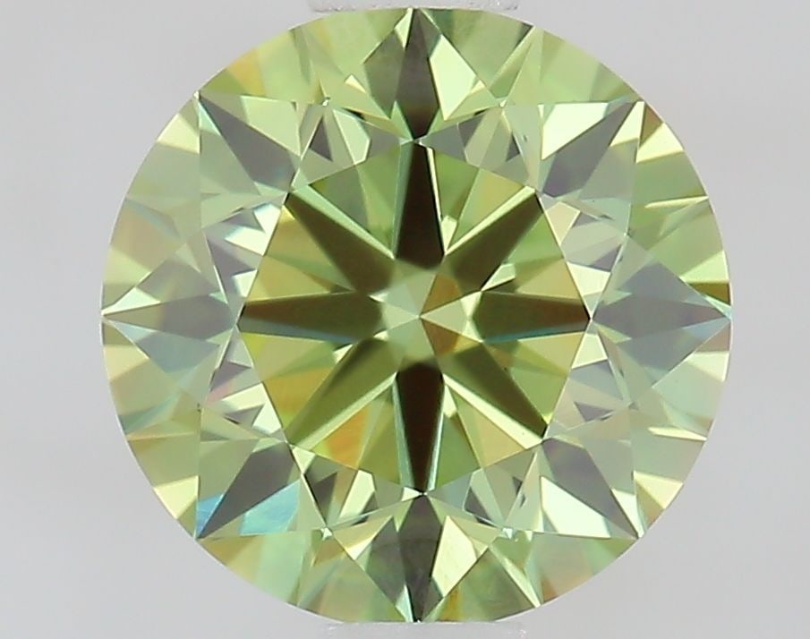 Loose Diamond - ROUND 1.01ct Fancy Vivid Green VVS2: Loose Diamond - ROUND 1.01ct Fancy Vivid Green VVS2 Source: This is a real non-mined Diamond that has been grown in a lab Shape: ROUND Carats: 1.01 Color: Fancy Vivid Green Certification: IGI Video: